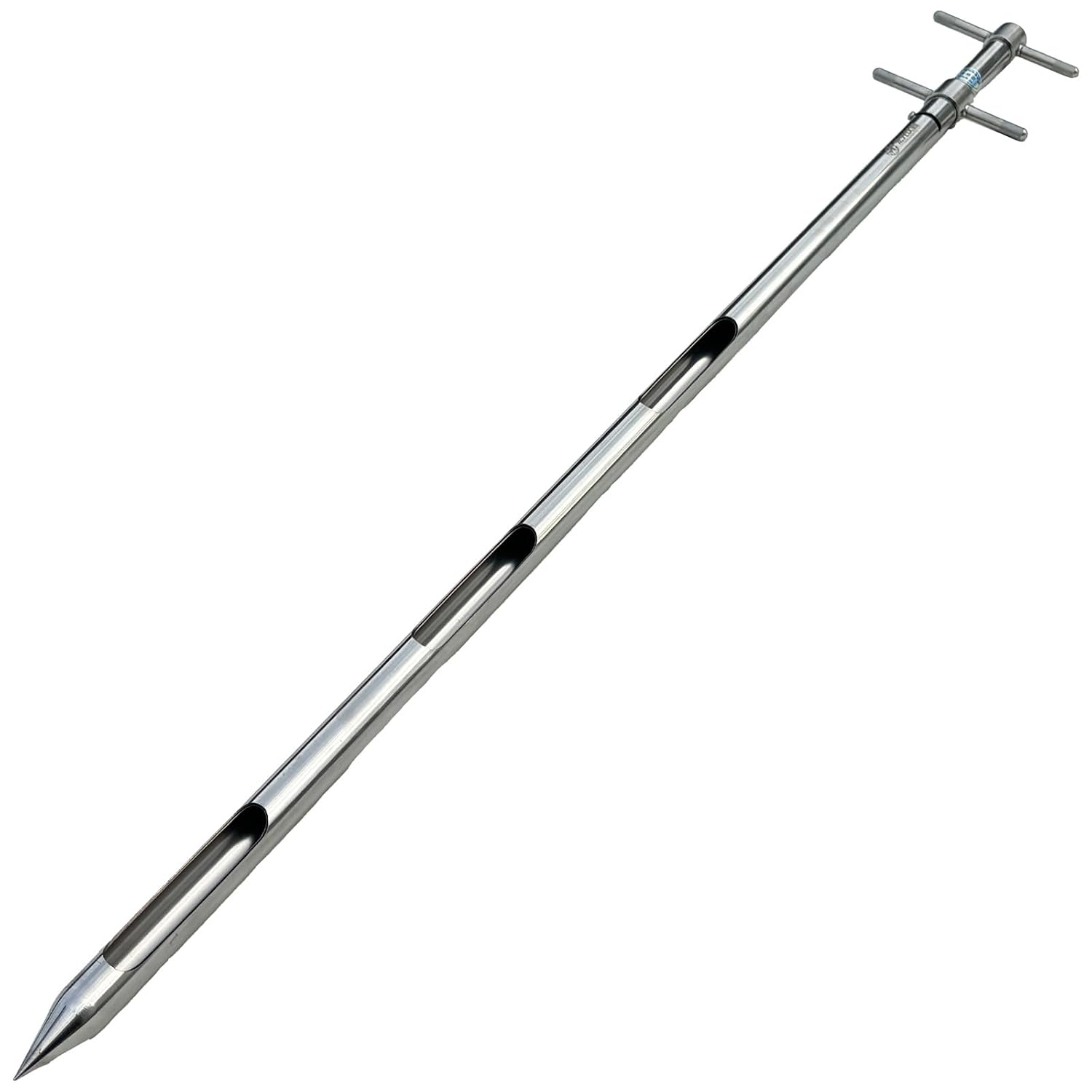 Powder Sampler, Stainless Steel Three-Zone Grain Probe Sampler – Commonly Used for Sampling and Collecting Powders, Grains, and Granules