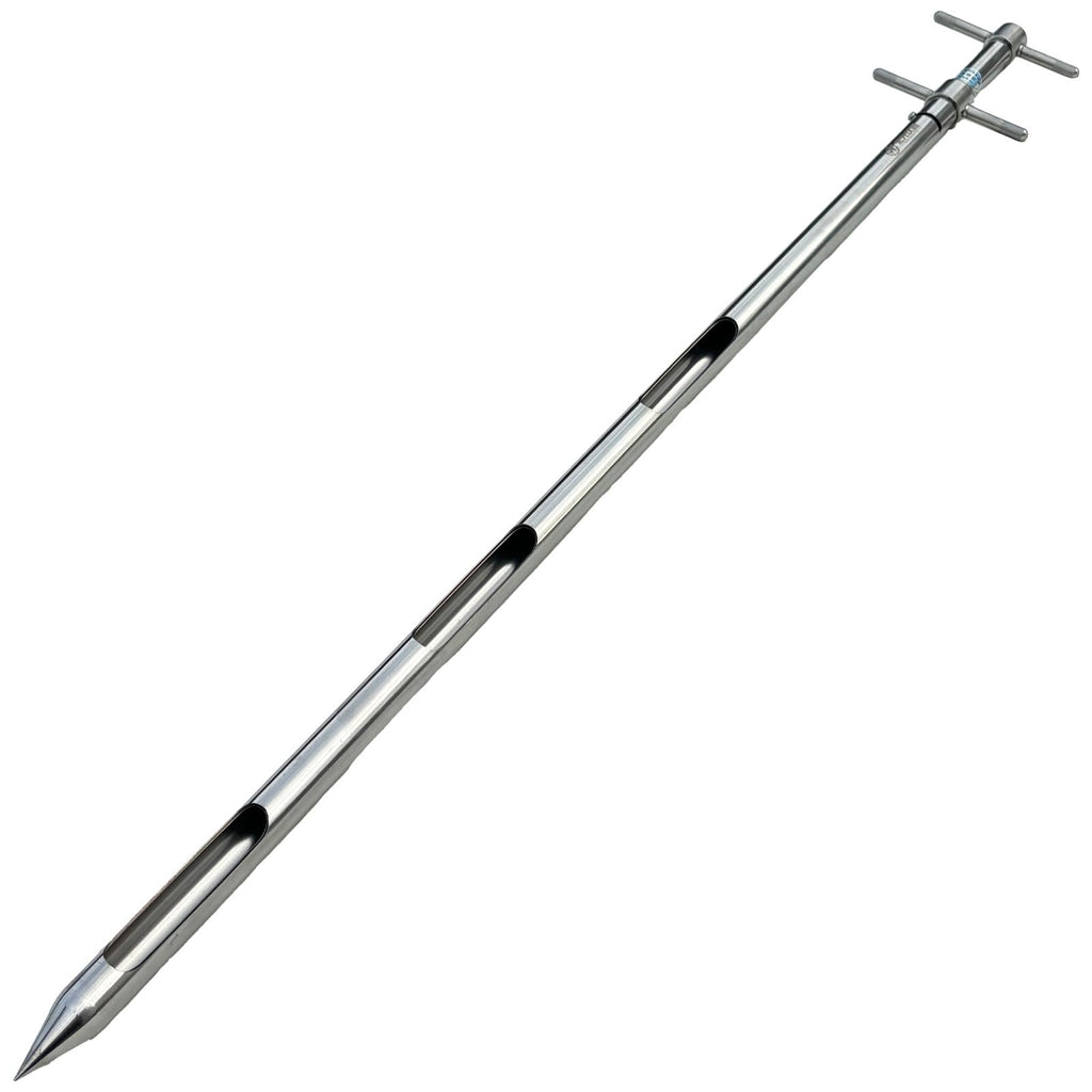 Powder Sampler, Stainless Steel Three-Zone Grain Probe Sampler – Commonly Used for Sampling and Collecting Powders, Grains, and Granules