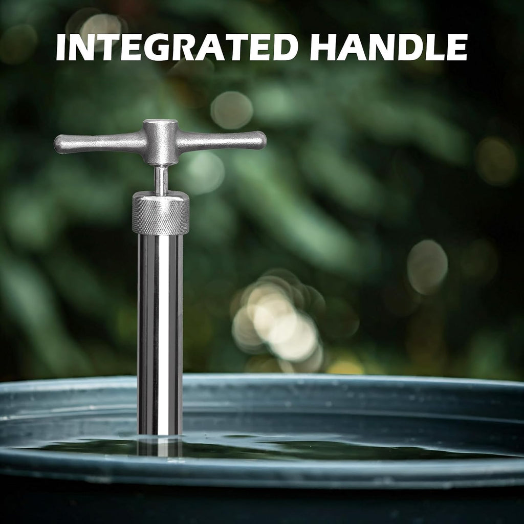 Drum Thief Sampler, 350mL.These Stainless Steel Liquid Samplers are Designed to Extract Samples from Drums, Tanks, and Rail Cars.(40inch)