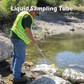 Drum Thief Sampler, 350mL.These Stainless Steel Liquid Samplers are Designed to Extract Samples from Drums, Tanks, and Rail Cars.(40inch)